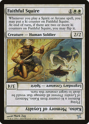 Faithful Squire // Kaiso, Memory of Loyalty [Betrayers of Kamigawa]