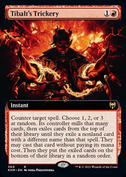 Tibalt's Trickery (Extended Art) [Kaldheim]