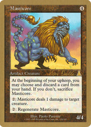 Masticore (Kai Budde) [World Championship Decks 1999]