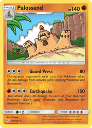 Palossand (127/236) [Sun & Moon: Cosmic Eclipse]