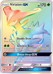 Virizion GX (217/214) [Sun & Moon: Lost Thunder]