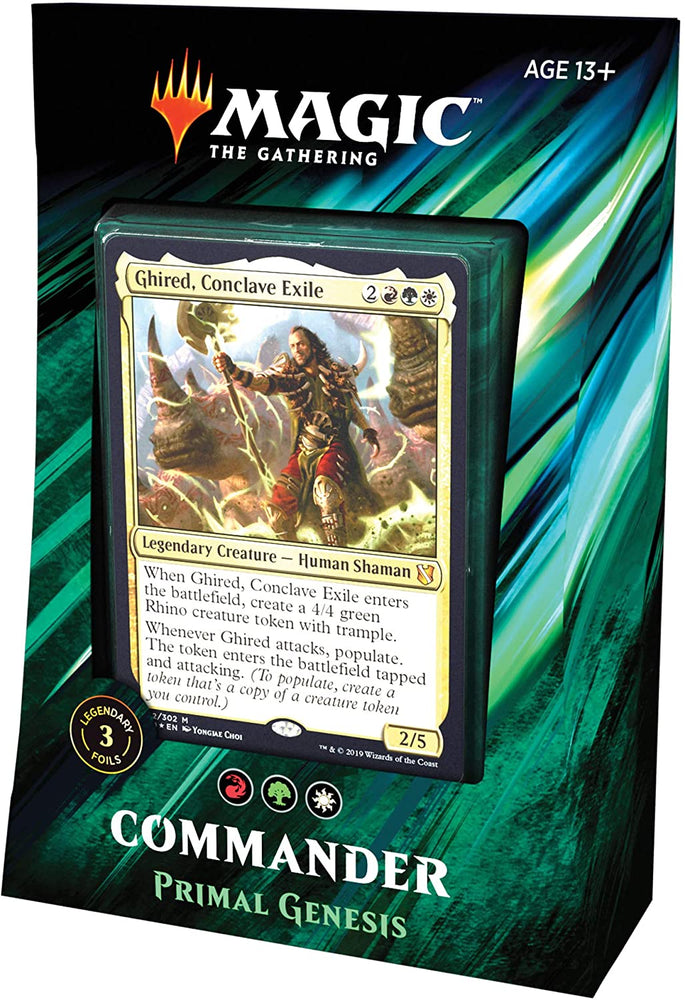 mtg populate commander deck Commander 2019