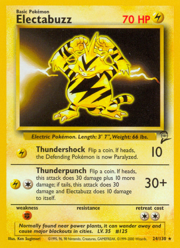 Electabuzz (24/130) [Base Set 2]