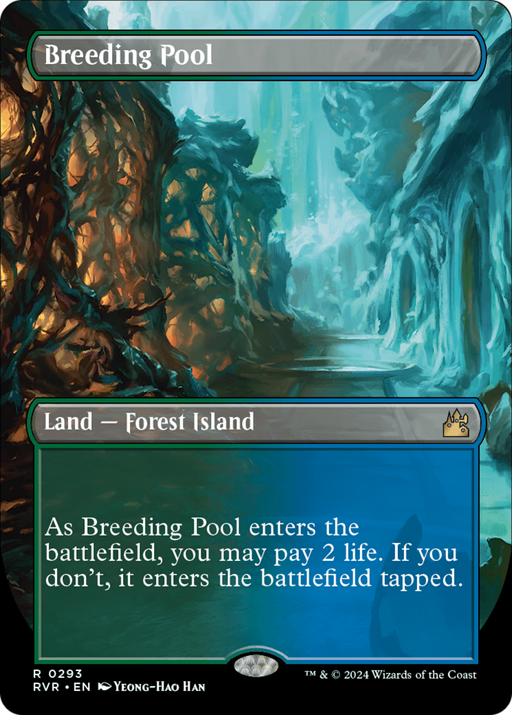 Breeding Pool (Borderless) [Ravnica Remastered]