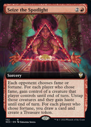 Seize the Spotlight (Extended Art) [Streets of New Capenna Commander]