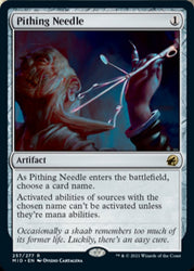 Pithing Needle [Innistrad: Midnight Hunt]