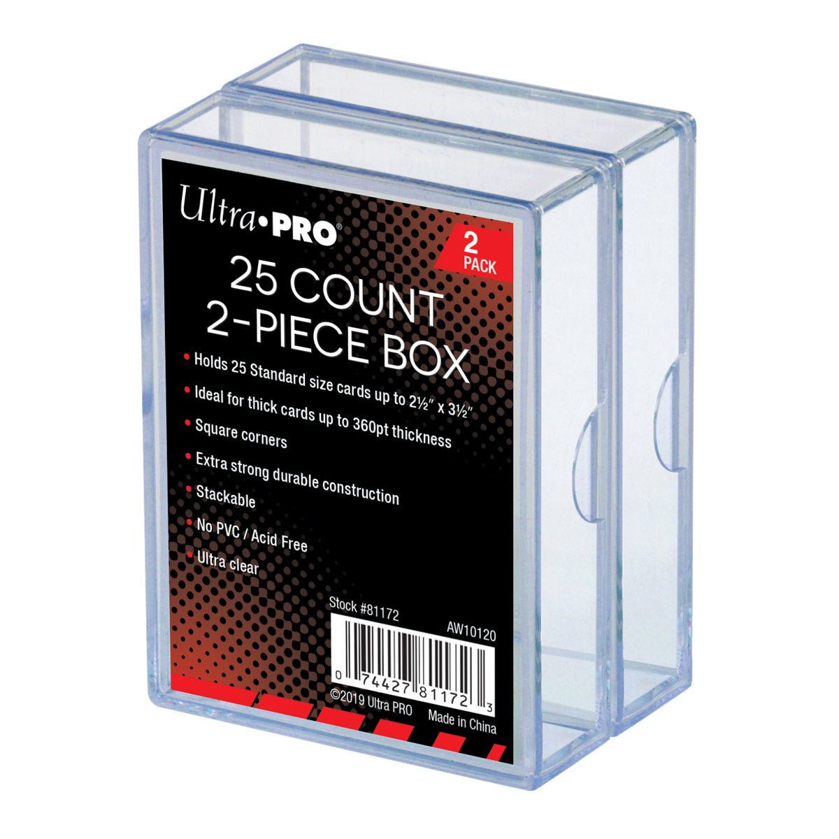 Ultra PRO: Storage Box - 2-Piece (25 Count)