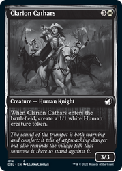 Clarion Cathars [Innistrad: Double Feature]