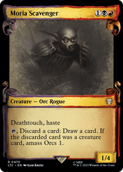 Moria Scavenger [The Lord of the Rings: Tales of Middle-Earth Commander Showcase Scrolls]
