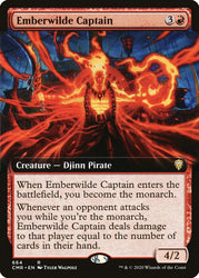Emberwilde Captain (Extended Art) [Commander Legends]