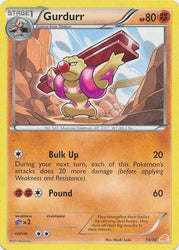 Gurdurr (14/30) [Black & White: Trainer Kit - Excadrill]