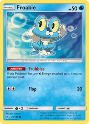 Froakie (21/131) [Sun & Moon: Forbidden Light]