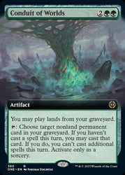 Conduit of Worlds (Extended Art) [Phyrexia: All Will Be One]