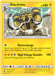 Electivire (72/214) [Sun & Moon: Lost Thunder]