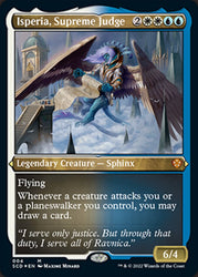 Isperia, Supreme Judge (Foil Etched) [Starter Commander Decks]
