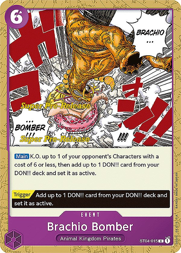 Brachio Bomber [Super Pre-Release Starter Deck: Animal Kingdom Pirates