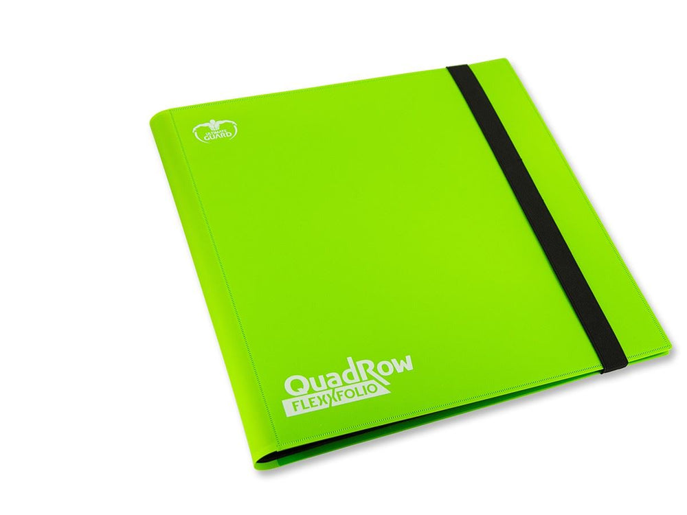 Ultimate Guard 12-Pocket Quadrow Flexxfolio Light Green