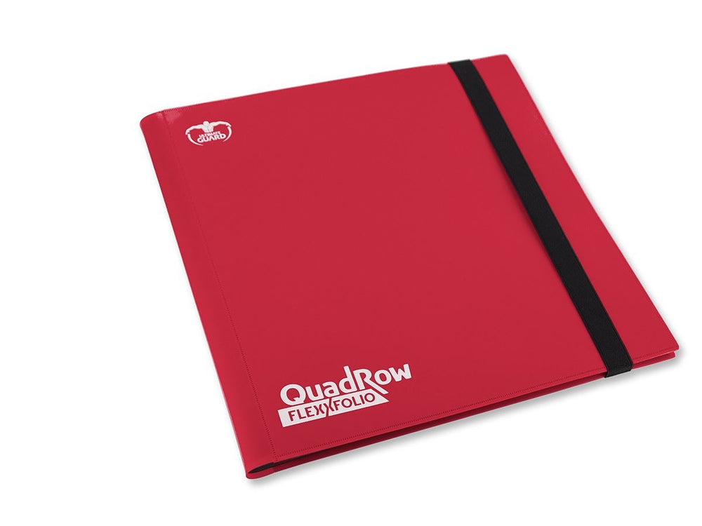 Ultimate Guard 12-Pocket Quadrow Flexxfolio Red