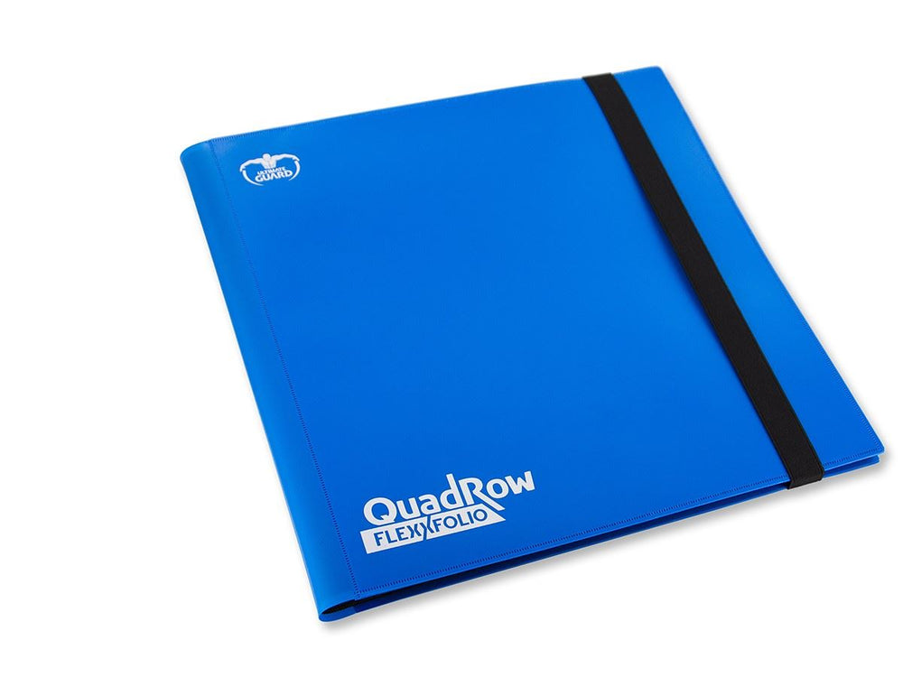 Ultimate Guard 12-Pocket Quadrow Flexxfolio Blue