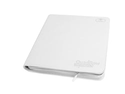 Ultimate Guard 12-Pocket Quadrow Zipfolio Xenoskin White