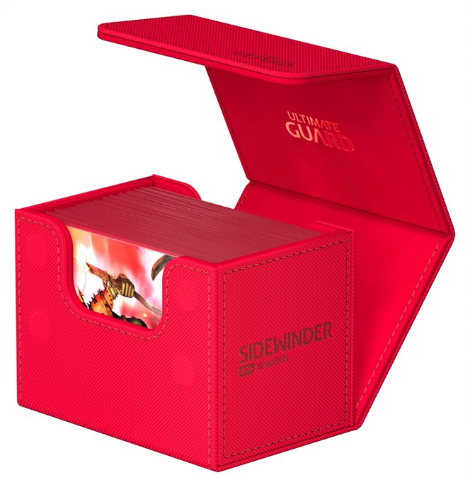 Ultimate Guard 80+ Sidewinder Monocolor Red
