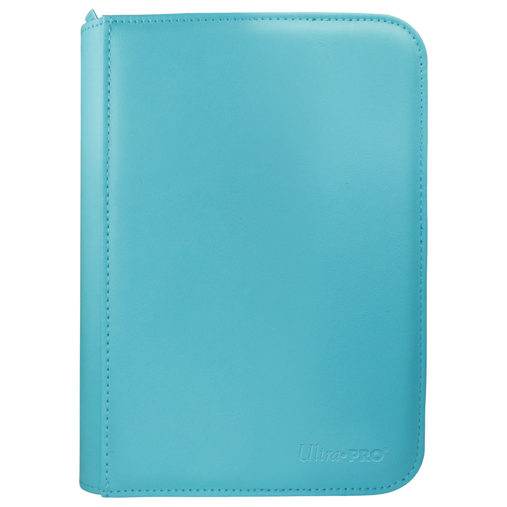 Ultra Pro Zippered PRO Binder 4 Pocket Light Blue