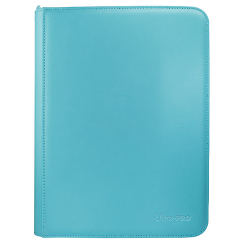 Ultra Pro Zippered PRO Binder 9 Pocket Light Blue