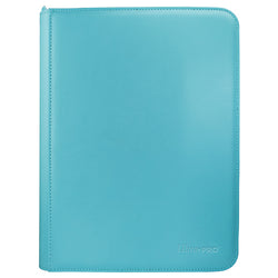 Ultra Pro Zippered PRO Binder 9 Pocket Light Blue