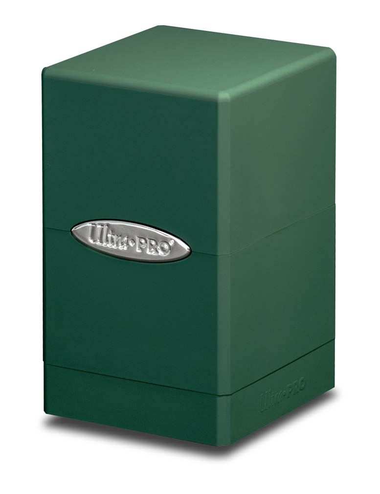 Ultra Pro Deck Box Satin Tower Version 2 Green