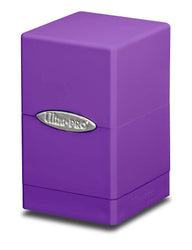 Ultra Pro Deck Box Satin Tower Version 2 Purple