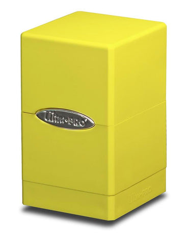 Ultra Pro Deck Box Satin Tower Version 2 Yellow