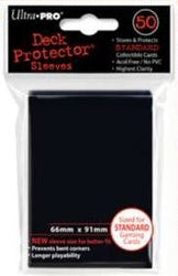 Ultrapro Black Deck Protector (Regular - 50 Ct)