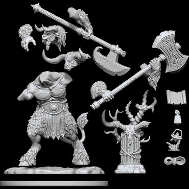 D&D Frameworks Minotaur