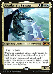 Arcades, the Strategist [Core Set 2019 Prerelease Promos]