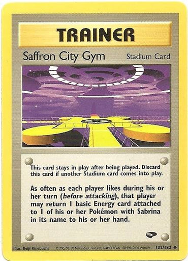 Saffron City Gym (122/132) [Gym Challenge Unlimited]