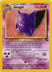 Gengar (20/62) [Fossil Unlimited]