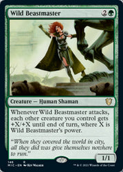 Wild Beastmaster [Innistrad: Midnight Hunt Commander]