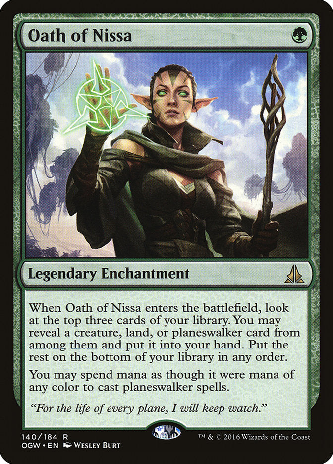 Oath of Nissa [Oath of the Gatewatch]