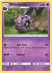 Whirlipede (57/147) [Sun & Moon: Burning Shadows]