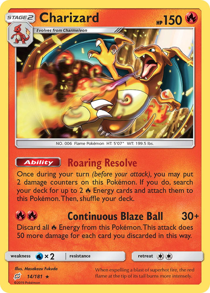 Charizard (14/181) [Sun & Moon: Team Up]