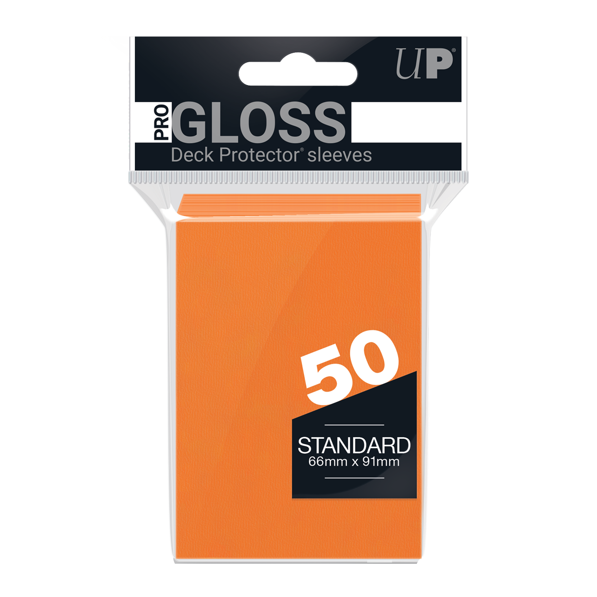 Ultra PRO: Standard 50ct Sleeves - PRO-Gloss (Orange)