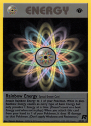 Rainbow Energy (80/82) [Team Rocket 1st Edition]