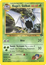 Koga's Golbat (46/132) [Gym Challenge Unlimited]