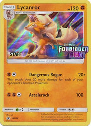 Lycanroc (SM118) (Staff Prerelease Promo) [Sun & Moon: Black Star Promos]
