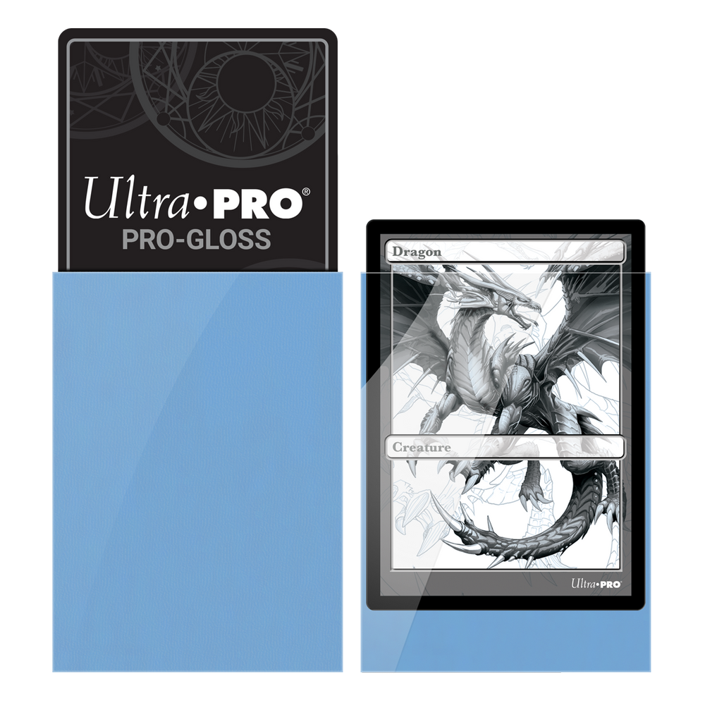 Ultra PRO: Standard 50ct Sleeves - PRO-Gloss (Light Blue)