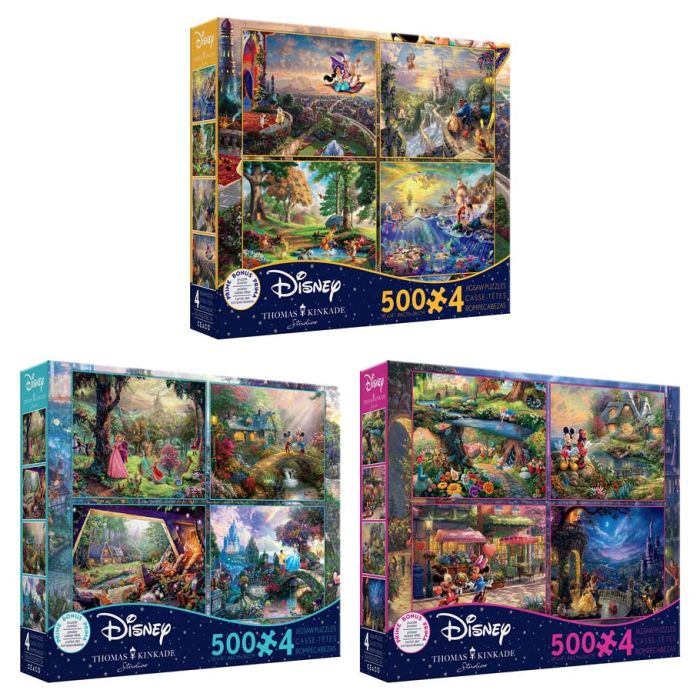 Puzzle: TK: Disney Dreams 4 in 1 Ast (6)