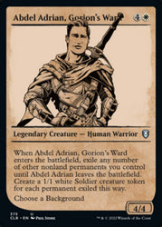Abdel Adrian, Gorion's Ward (Showcase) [Commander Legends: Battle for Baldur's Gate]