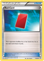 Red Card (71/83) [XY: Generations]