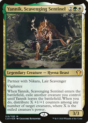 Yannik, Scavenging Sentinel [Commander 2020]