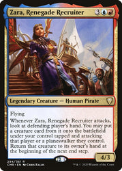 Zara, Renegade Recruiter [Commander Legends]